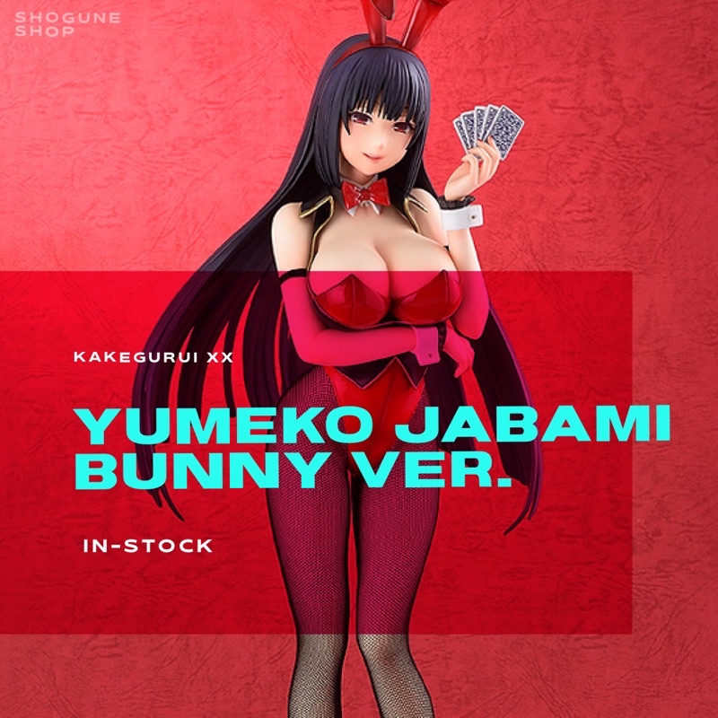 [พร้อมส่ง] ฟิกเกอร์ โมเดล KAKEGURUI xx : 1/4 Yumeko Jabami: Bunny Ver. (FREEing)