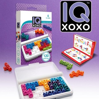 SmartGames IQ XOXO Portable Travel Game Featuring 120 Challenges for Ages 6 - Adult