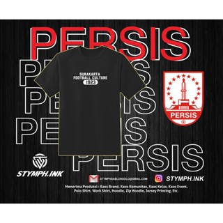 เสื้อยืดผ้าฝ้ายพรีเมี่ยม เสื้อยืด พิมพ์ลาย Solo PERSIS PASOEPATI SURAKARTA