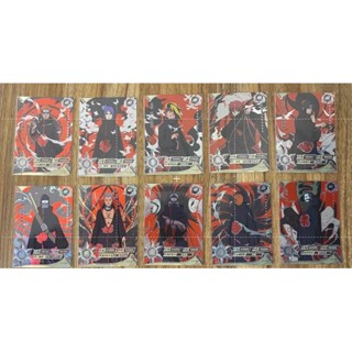 NARUTO การ์ดอะนิเมะนารูโตะ AR Silver Label No. 1-10