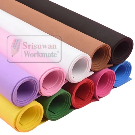 แบ่งขาย 1 แผ่น A4 EVA FOAM 3 mm โฟมยาง EVA หนา 3 มิล ขนาด A4 ( 21 x 29.7 cm. ) E.V.A. FOAM SHEET โฟม EVA โฟมสี อีวีเอ