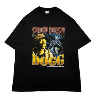 เสื้อยืด ลาย SNOOP DOGG สีดํา