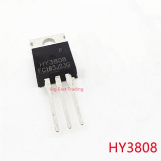 5pcs HY3808 To - 220 Hy3808P To - 220 N - Channel 80V / 170 A ทรานซิสเตอร์