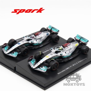 โมเดลรถยนต์ Spark 1:64 F1 2022 Mercedes-AMG W13 E Performance NO.44 NO.63