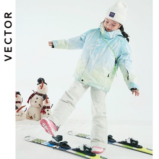 VECTOR new childrens ski suit winter thickened cold-proof warm ski suit for boys and girls ESSU