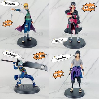 ของเล่นฟิกเกอร์นารูโตะ SASUKE KAKASHI ITACHI TOPPER CAKE