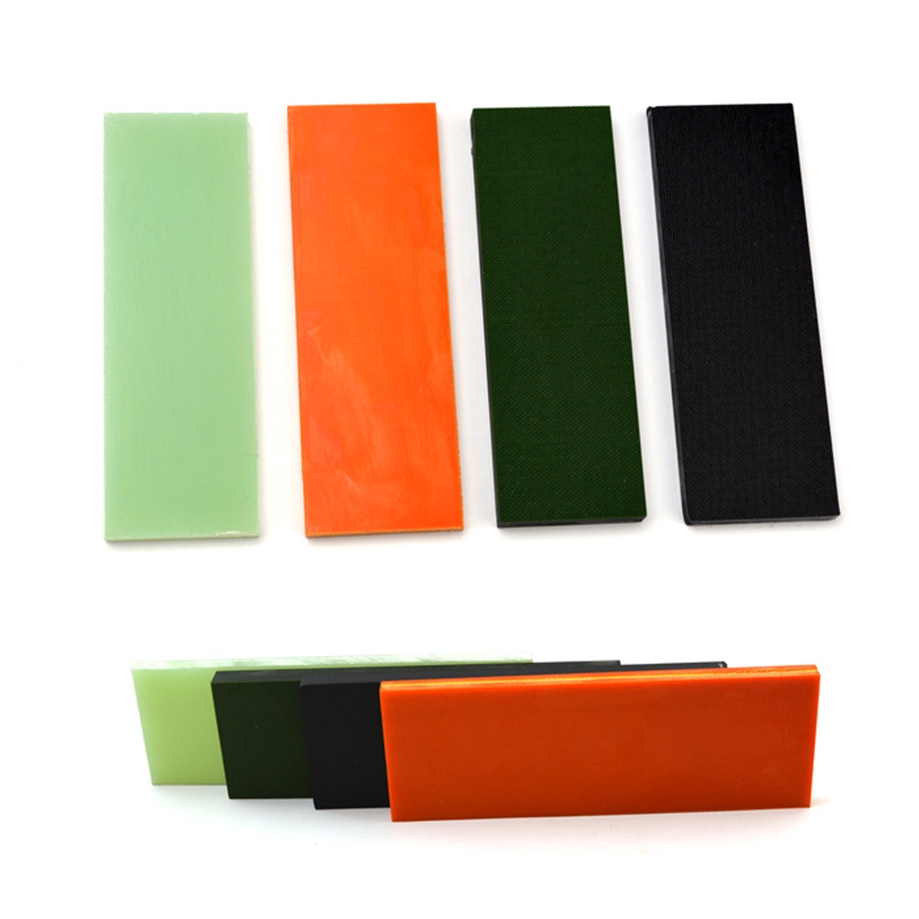 1 ชิ้น G10 วัสดุจับสําหรับ DIY มีดเครื่องชั่งน้ําหนักจับแผ่นทําช่องว่าง 120x40x6 มม.