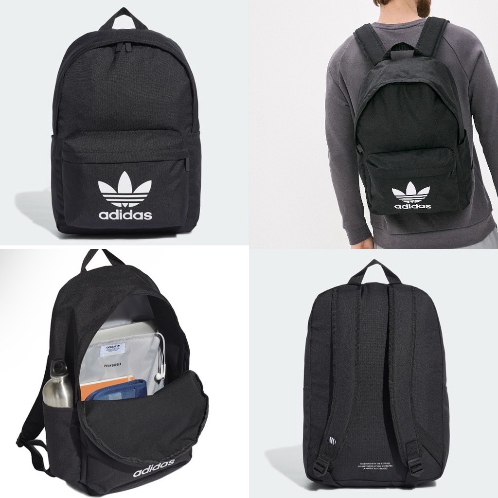 (ของแท้ 💯%)🔥กระเป๋าเป้ Adidas Backpack สะพายหลัง จุของเยอะ อาดิดาส ของแท้100% 🔥