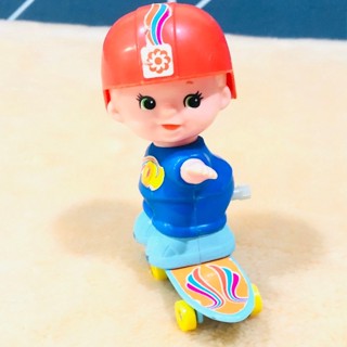 Tomy ของเล่น ไขลาน สังกะสี งานเก่า Kid-A-Long boy 1979 Japan