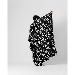 Carnival FW22 Monogram Blanket (Black)