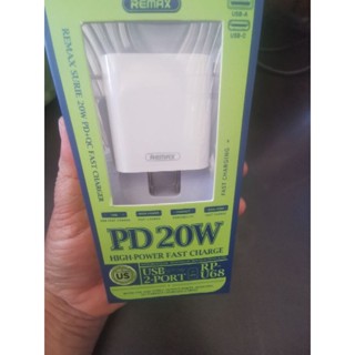 หัวชาร์จ​pd​รุ่น remax​rp-u68ชาร์จเร็วPD20W