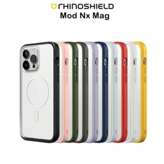 Rhinoshield Mod Nx Mag เคสบั้มเปอร์กันกระแทกผ่านมาตราฐานอเมริการองรับ(Mag) เคสสำหรับ iPhone14Pro/14Promax(ของแท้100%)