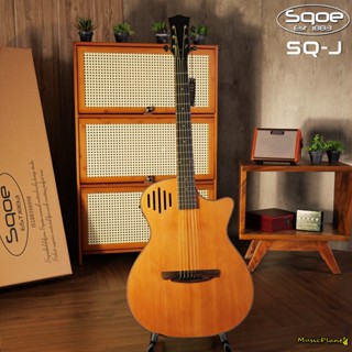 Sqoe กีตาร์โปร่งไฟฟ้า รุ่น SQ-J + EQ