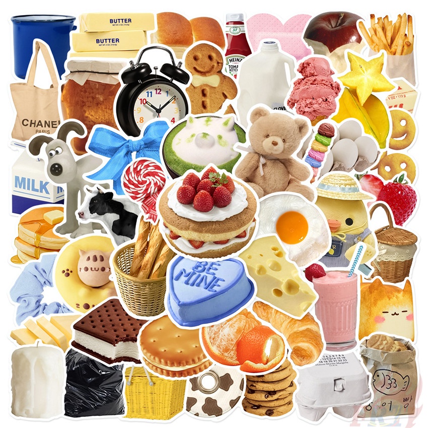 ❉ Ins Nordic Styles Series 04 Stickers ❉ 50Pcs/Set DIY Fashion Waterproof Doodle Decals Stickers