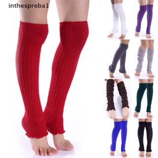 inthespreba1^^ Fashion Women Girl Winter Long Leg Warmers Knit Crochet Leggings Stockings Socks *new