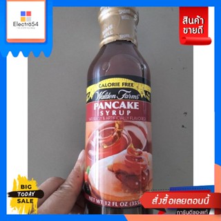 Walden Farms Pancake Syrup น้ำเชื่อม 355ml UOU ImportWalden Farms Pancake Syrup Syrup 355ml UOU Import