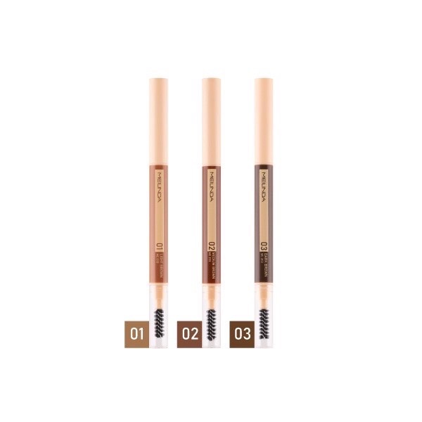 MC3113 MEI LINDA FLAT BROW PENCIL เมลินดา แฟลท บราว เพนซิล ดินสอเขียนคิ้ว #MC3113 #MEI #LINDA #FLAT #BROW #PENCIL - รูปที่ 4