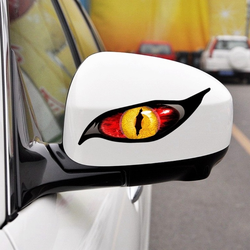 CH Motorcycle Car Style Decal Window Sticker Evil Eyes Car Sticker Accessories