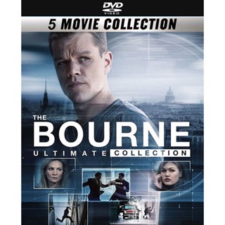 DVD หนัง Jason Bourne เจสัน บอร์น 5 Movie Collection