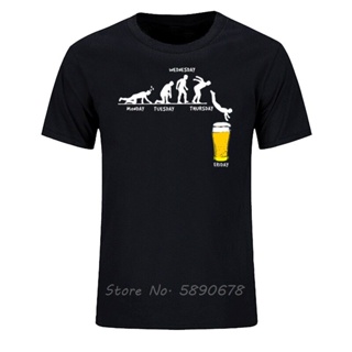 เสื้อยืดแขนสั้นลําลอง ผ้าฝ้าย พิมพ์ลาย Week Craft Beer สําหรับผู้ชาย