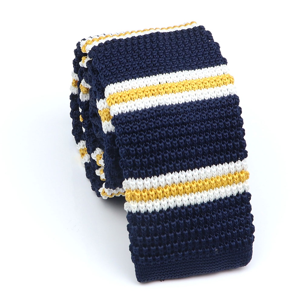 Zonfaz Leisure ถักคอ Tie แฟชั ่ น Skinny Striped Ties สําหรับผู ้ ชายแคบทอถัก Cravat Designer เนคไท - รูปที่ 5