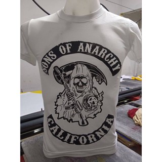 son of anarchy คลาสสิค สีขาว