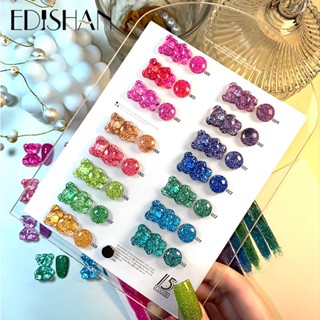 สีเจล สีแฟลชEDISHAN 15สีพร้อมส่ง