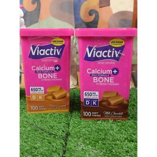 ‼️Viactiv Calcium Plus D, Soft Chews Milk Chocolate 🇺🇸 ช็อก&amp;คาราเมล