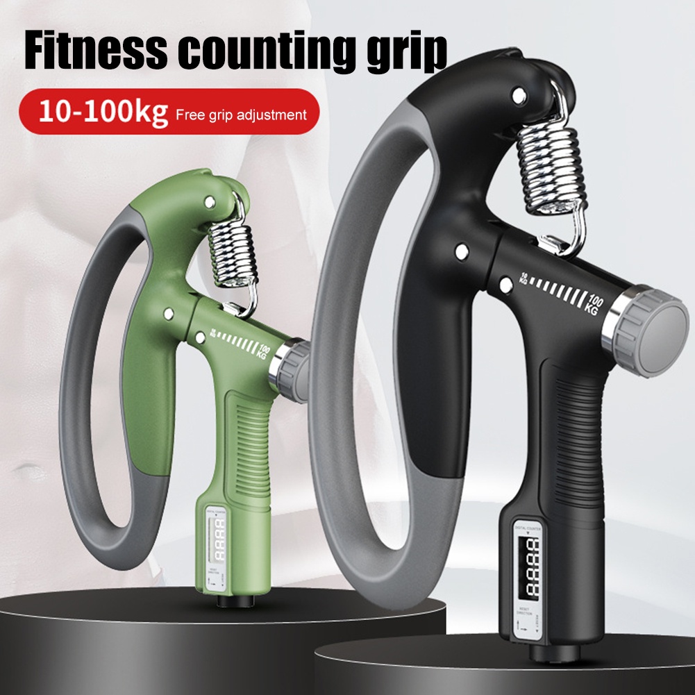 10100kg Electronic Hand Grip Fitness Arm Trainer Strength Foam Wrist