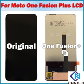 หน้าจอสัมผัส LCD สําหรับ Motorola one fusion plus Moto one fusion plus LCD Assembly