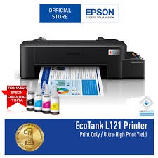 Epson EcoTank L121 A4 Ink Tank Printer ประกันศูนย์ 2ปี  ประกัน SVOA