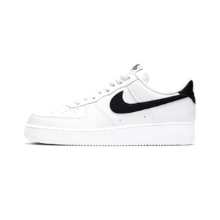 ลิขสิทธิ์แท้ Nike Air Force 1 Low "White and Black" รองเท้าลำลอง Low Top สีขาวดำ