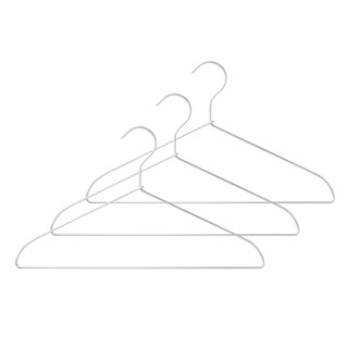 MUJI มูจิ เซ็ตไม้แขวนเสื้ออะลูมิเนียม 3 ชิ้น aluminum laundry hanger