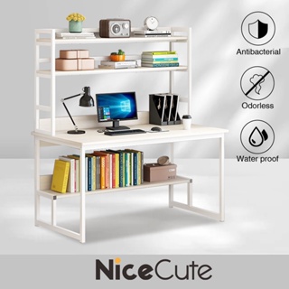 Nice Cute โต๊ะทำงาน อ่านหนังสือ ที่วางคอมพิวเตอร์ 3 in 1 มีให้เลือก 2 ขนาด