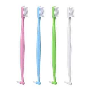 4pcs/set Oral care orthodontic double-headed single-beam brush