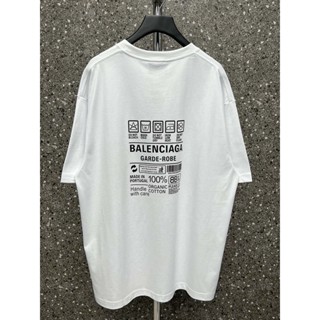 เสื้อยืด BALENCIAGA [NEW] ลายสุดคูล ใครเห็นต้องเหลียวมอง ใส่ก่อนเท่ห์ก่อน [Limited Edition]