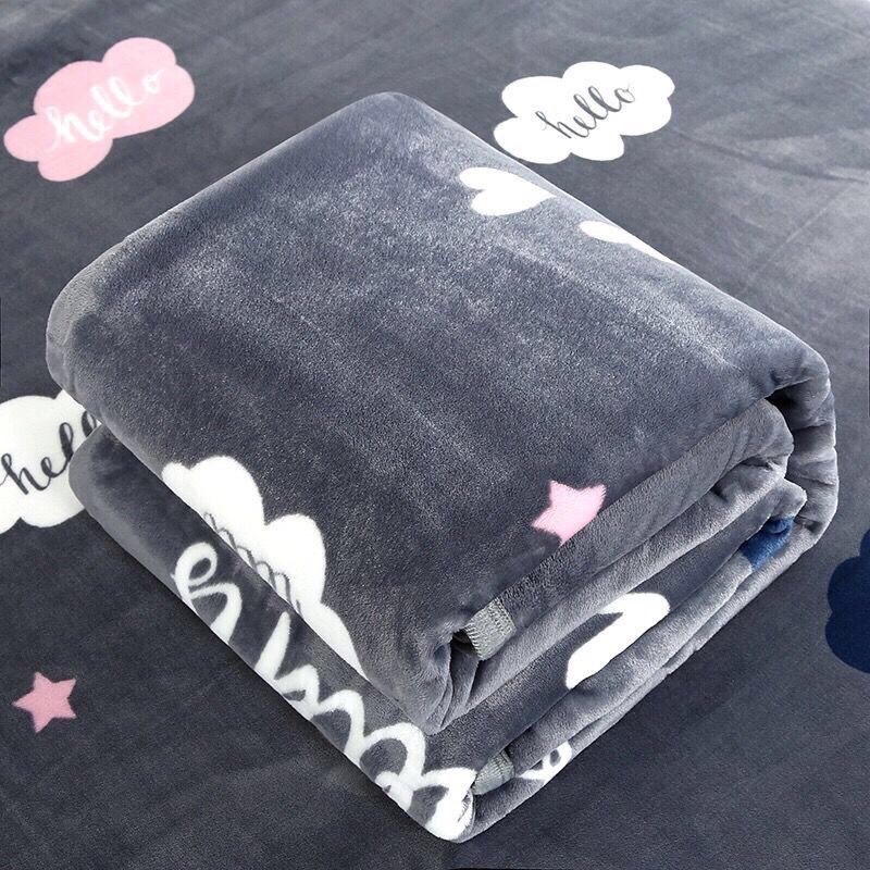 ผ้าห่มนาโนลายการ์ตูน🧸ขนาด6ฟุต (รุ่นหนา กุ้นขอบ) นาโนเนื้อแท้100% เย็บขอบอย่างดี เนื้อผ้านุ่มลื่นสบายผิวมากก