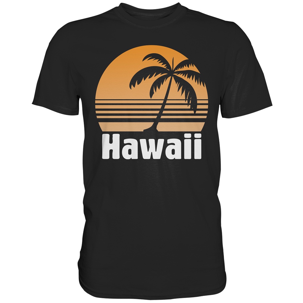 Hawaii TShirt Mens Hawaiian Shirt Retro Sunset Hawaiian Shirt Unisex Hawaian Shirt