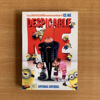 DVD : Despicable Me (2010) มิสเตอร์แสบ ร้ายเกินพิกัด [มือ 2 ปกสวม] Cartoon Minions ดีวีดี หนัง แผ่นแท้ ตรงปก