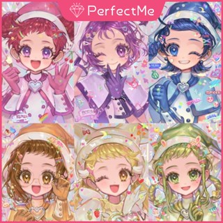 (พร้อมส่ง) Ojamajo DoReMi ภาพจิตรกรรมปักเพชรครอสติสคริสตัล 5D ขนาด 30x40 ซม. สําหรับตกแต่งบ้าน DIY 1 ชุด