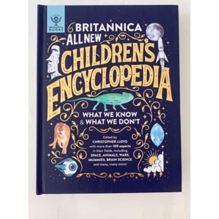 ต้นฉบับภาษาอังกฤษ English original "Britannica Childrens Encyclopedia" "สารานุกรมเด็กบริแทนนิกา" ปกแข็ง