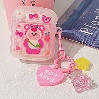 ✨เคสแอร์พอด 2 1 pro2 Case for Airpod 3 pro เบาะลม หมี การป้องกันการตก ซิลิโคนนิ่ม Soft Case Airpods gen 3 2021