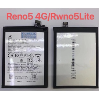 แบตเตอรี่ RENO5-4G  （BLP819)ประกัน 1 ปี JAMEMAX battery RENO5-4Gประกัน 1 ปี JAMEMAX