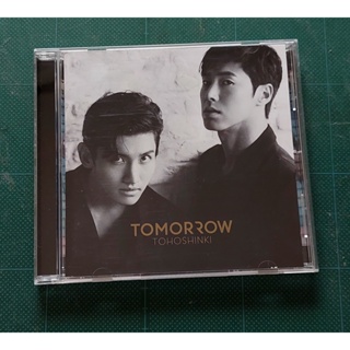 อัลบั้ม ญี่ปุ่น TVXQ! - TOMORROW Album เวอร์ Standard CD พร้อมส่ง แกะแล้ว ไม่มีการ์ด Kpop