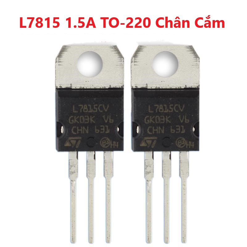 ตัวควบคุมแรงดันไฟฟ้า IC 15V 7815 L7815 L7815CV LM7815 7815CV 1.5A TO-220 Pins