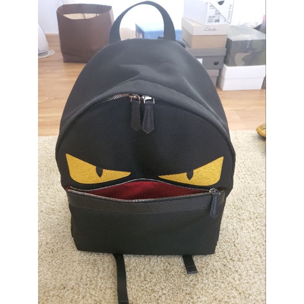 Fendi Monster Backpack - nylon (used)