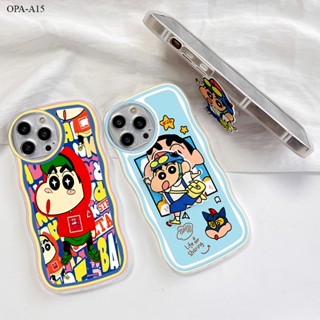 OPPO A15 A15S A16 A16K A16E A17 A17K A37 A37F NEO 9 A39 A57 A83 2016 เคสออปโป้ สำหรับ Case Funny เคส เคสโทรศัพท์ เคสมือถือ Cover Phone Cases Crayon Shin-chan