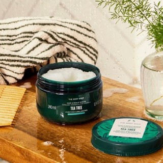 พร้อมส่ง THE BODY SHOP TEA TREE HAIR &amp; SCALP SCRUB 240ML