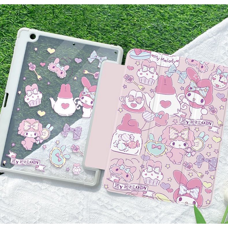 【iPad Air 4】เคสอะคริลิค ปิดด้านหลัง สําหรับ iPad Gen7 8 9 iPad 10.5 Air3 iPad Air4 5 10.9 9.7gen5 6 