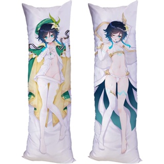 Genshin Impact Scaramouche Dakimakura ปลอกหมอนอิง ลายการ์ตูนอนิเมะ สําหรับตกแต่งบ้าน โซฟา เตียง